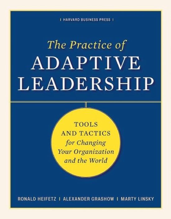 Practice Of Adaptive Leadership