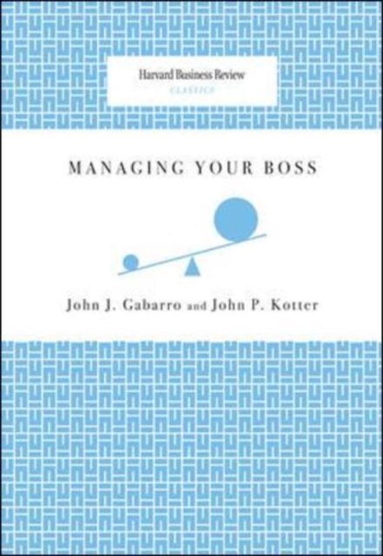 Managing Your Boss