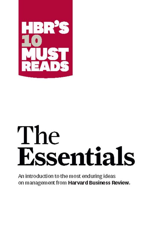 Hbr's 10 Must Reads