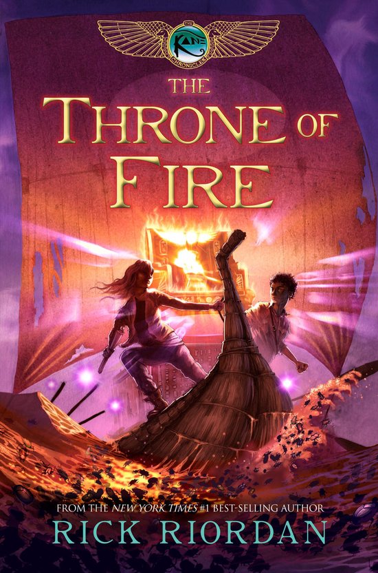 ISBN The Throne of Fire, Anglais, Couverture rigide, 452 pages