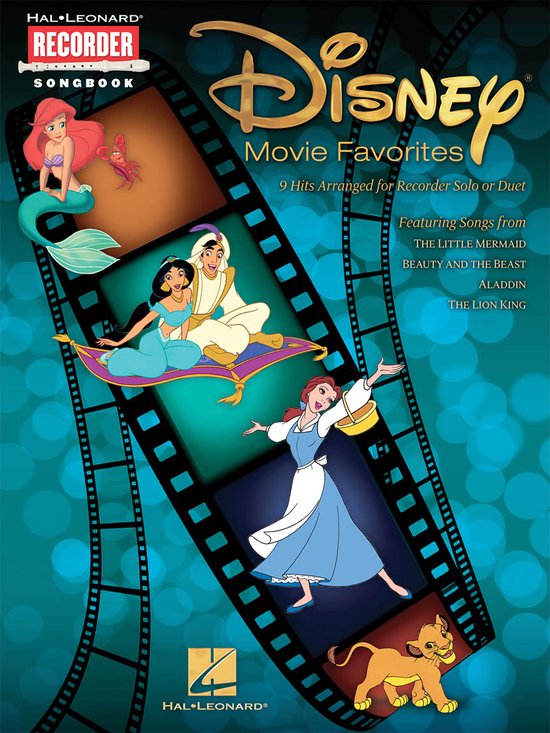 Disney Movie Favourites (Recorder)