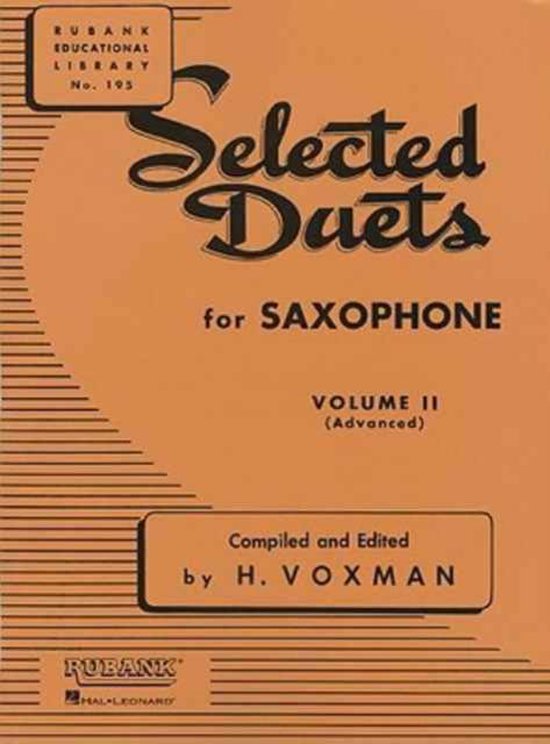 Selected Duets for Saxophone