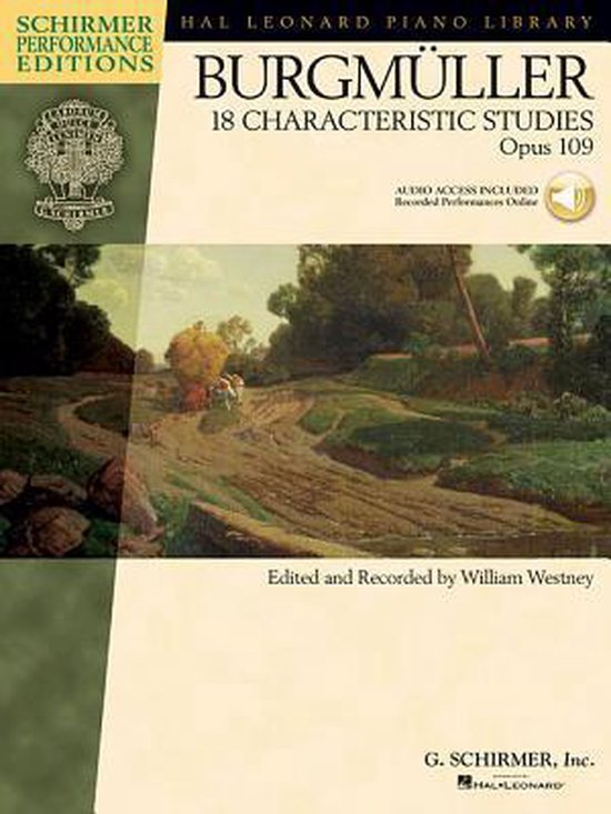 Johann Friedrich Burgmuller - 18 Characteristic Studies, Op. 109