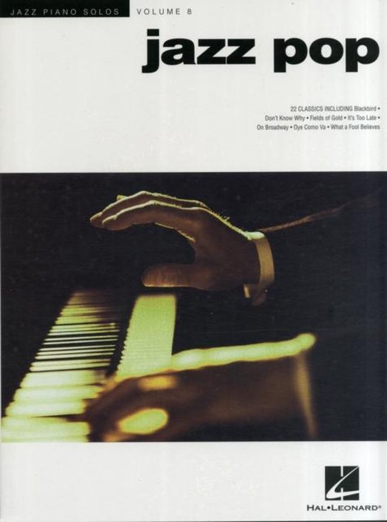 Jazz Pop Jazz Piano Solo