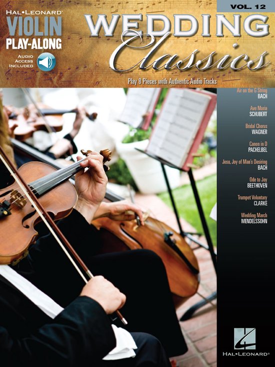 Wedding Classics Violin Play Along