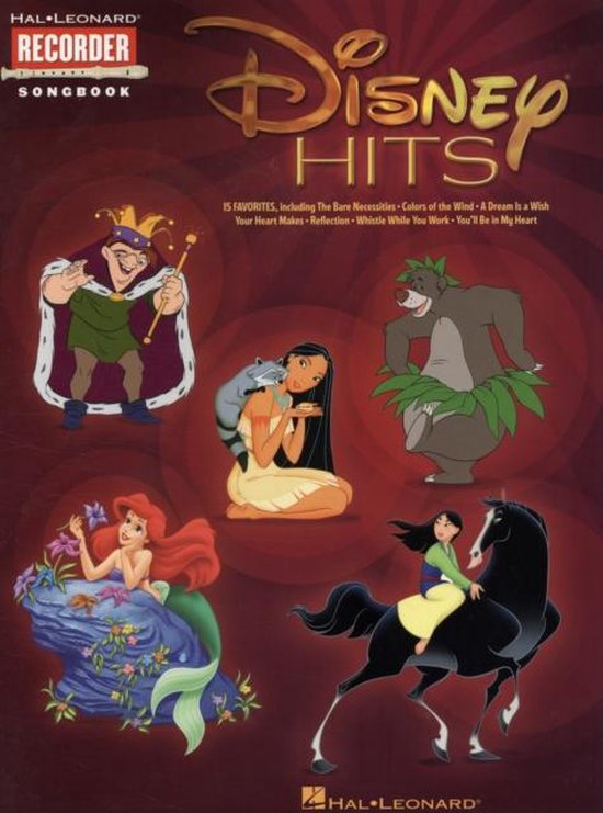 Disney Hits For Recorder