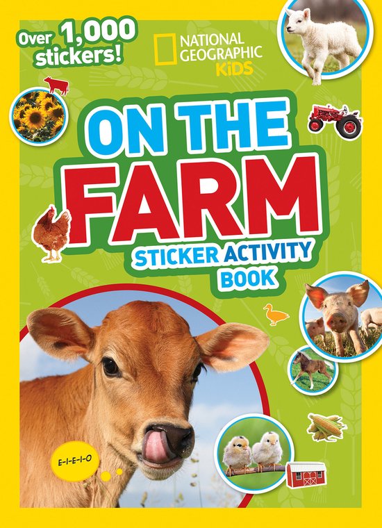 National Geographic Kids on the Farm Sticker Activity Book