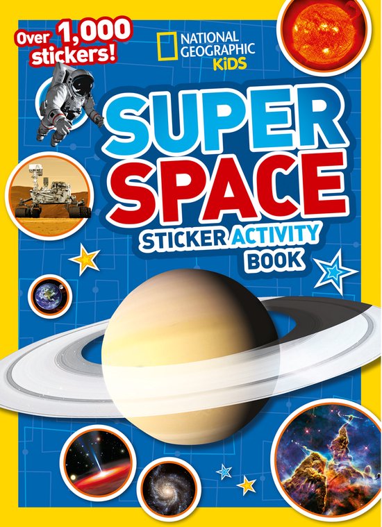 Super Space Sticker Activity Book