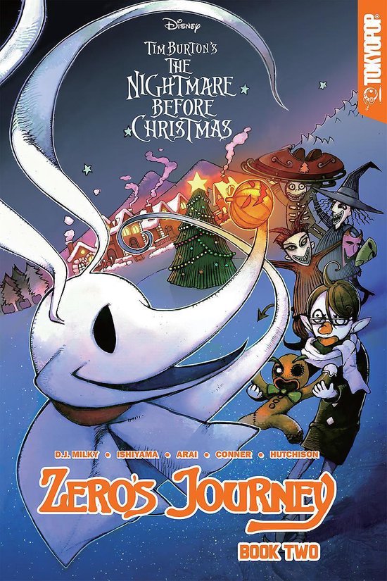 Zero's Journey GN series- Disney Manga: Tim Burton's The Nightmare Before Christmas - Zero's Journey Graphic Novel, Book 2