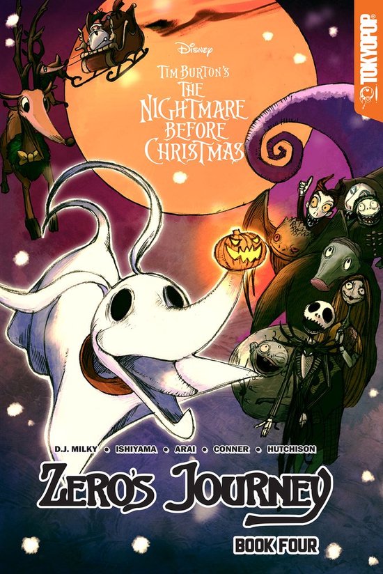 Zero's Journey GN series- Disney Manga: Tim Burton's The Nightmare Before Christmas - Zero's Journey Graphic Novel, Book 4