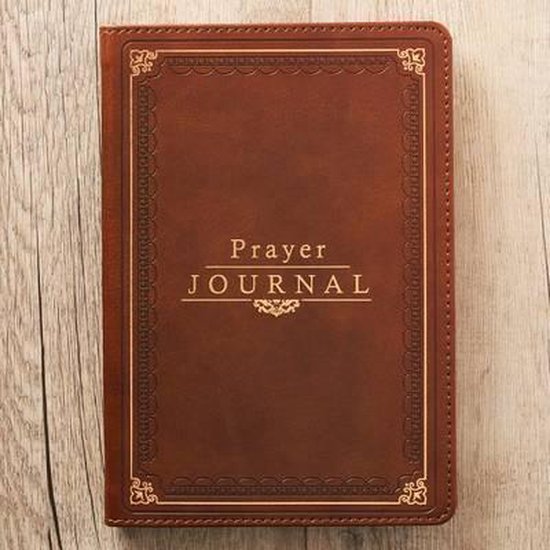 Prayer Journal Lux-Leather W/ Scripture/Prayers