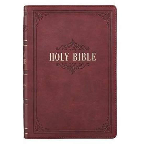 KJV Bible Giant Print Full Size Burgundy