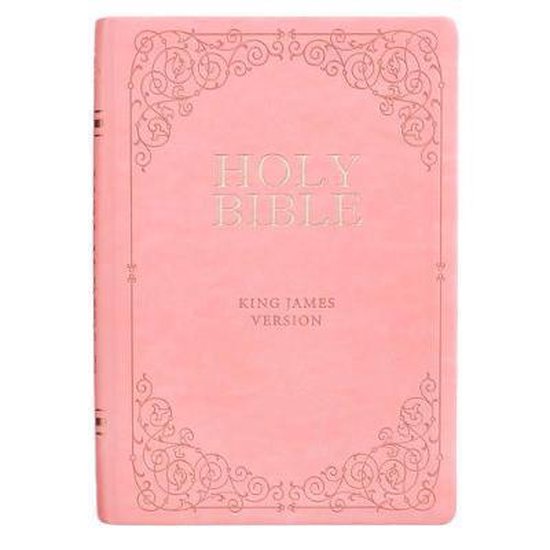 KJV Bible Giant Print Full Size Pink