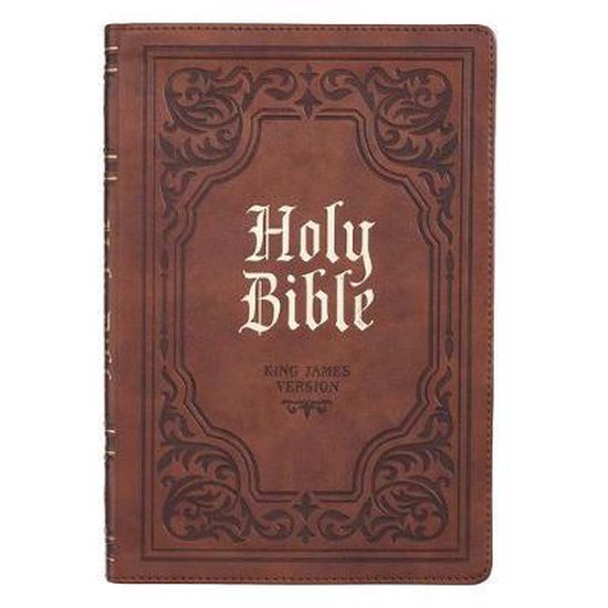 KJV Bible Thinline Brown