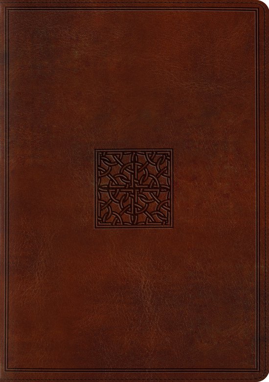 ESV Study Bible TruTone Walnut Celtic Im