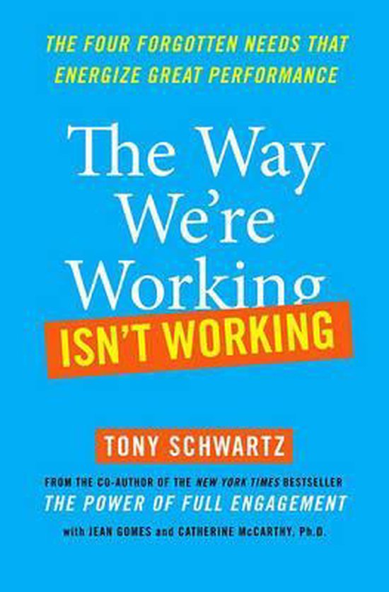 The Way We're Working Isn't Working