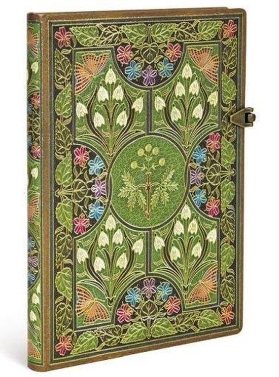 Poetry in Bloom- Poetry in Bloom Midi Lined Hardcover Journal