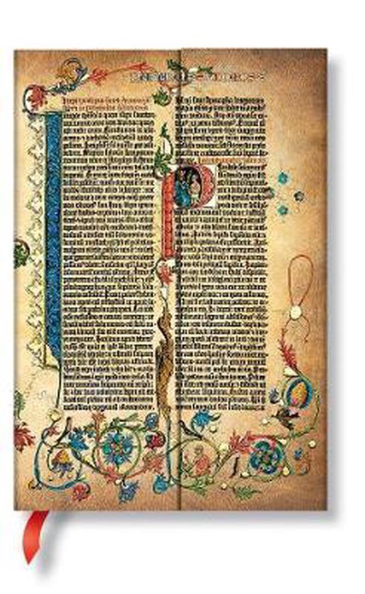 Gutenberg Bible- Parabole Mini Unlined Hardcover Journal