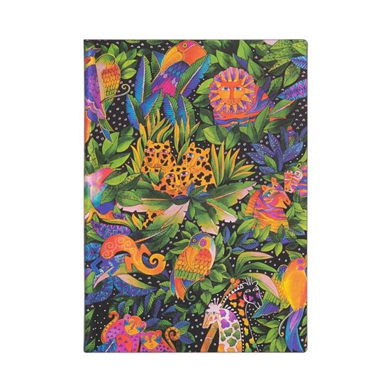 Paperblanks FleXis Laurel Burch Jungle Song Notitieboek Midi - Gelinieerd