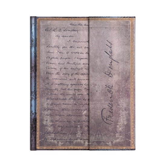 Embellished Manuscripts Collection- Frederick Douglass, Letter for Civil Rights (Embellished Manuscripts Collection) Ultra Lined Hardcover Journal