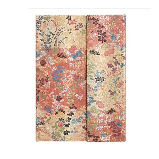 Japanese Kimono- Kara-ori (Japanese Kimono) Midi Lined Journal