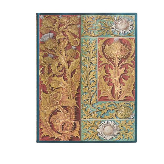 Vox Botanica- Wild Thistle (Vox Botanica) Midi Lined Softcover Flexi Journal