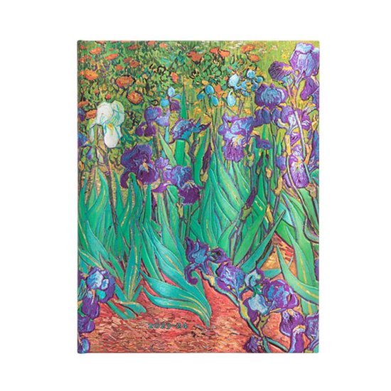 Van Gogh’s Irises (Van Gogh’s Irises) Ultra 18-month Dayplanner 2024