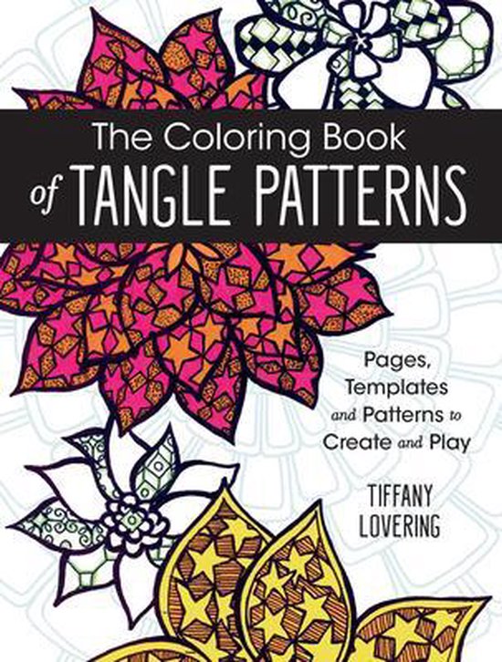 Coloring Book Of Tangle Patterns