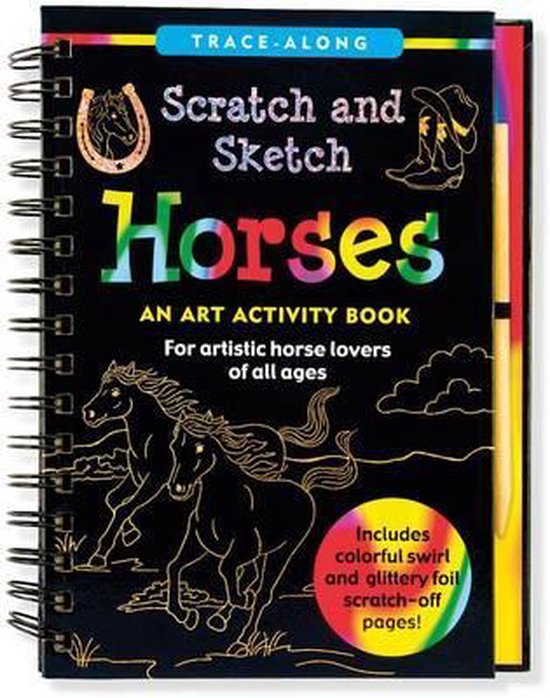 Scratch & Sketch Horses