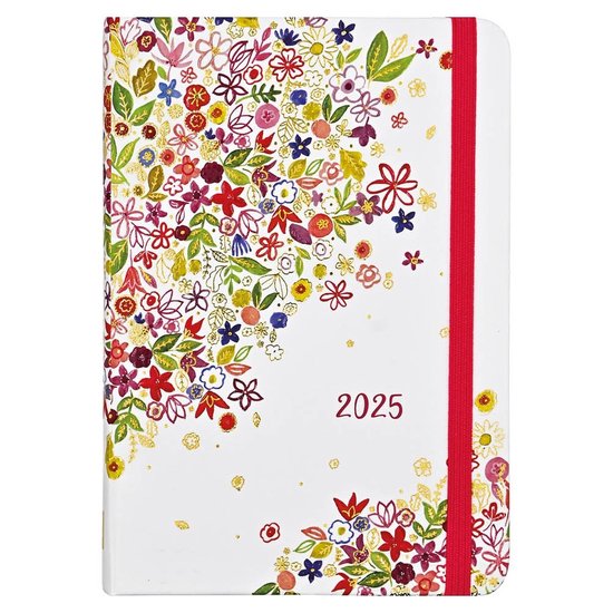 2025 Floral Daydream Weekly Planner (16 Months, Sept 2024 to Dec 2025)