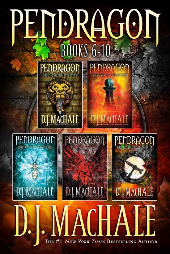 Pendragon - Pendragon Books 6-10
