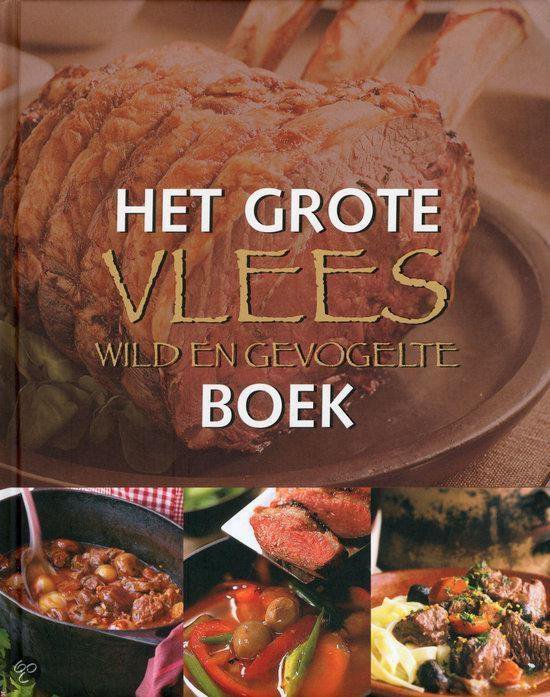 Icob overig Het grote vlees, wild en gevogelte boek