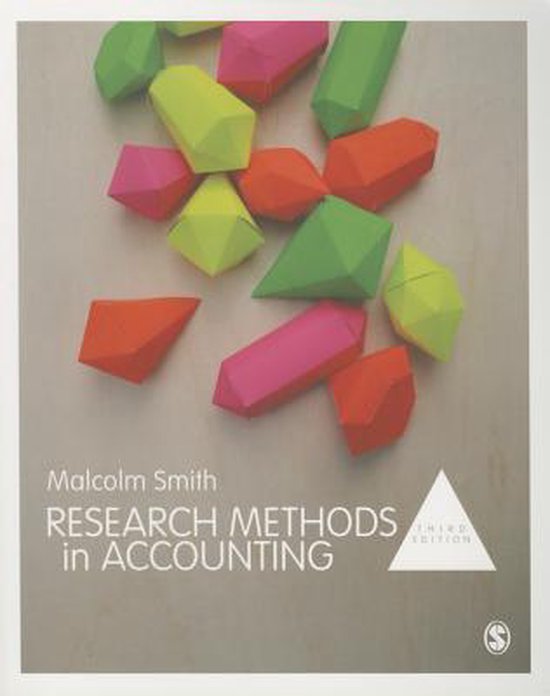 Research Methods In Accounting