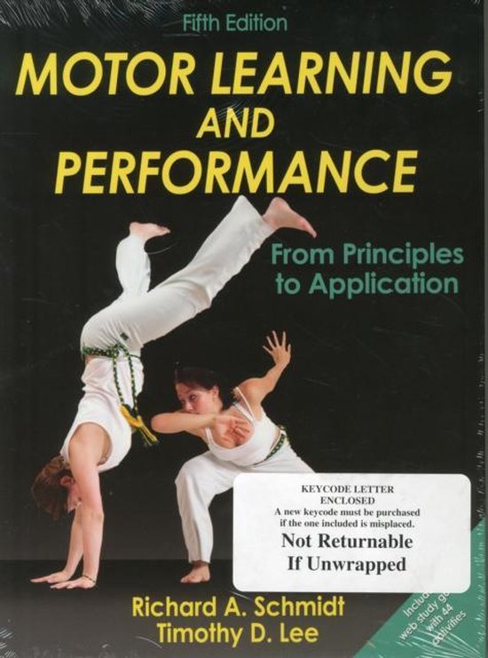 Motor Learning and Performance