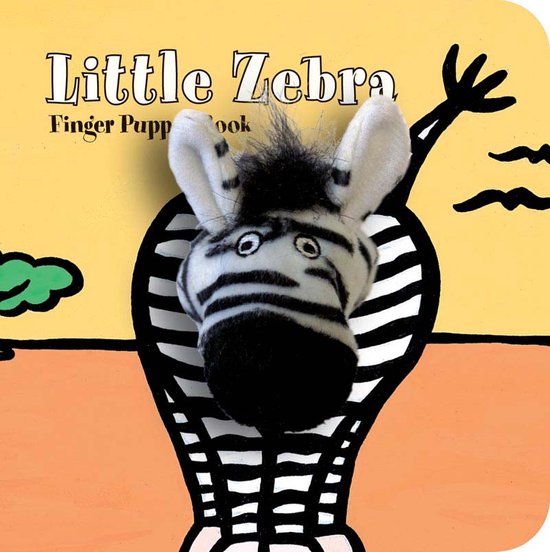 Little Zebra Finger Puppet Book