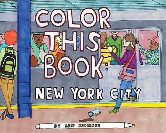 Color This Book New York City