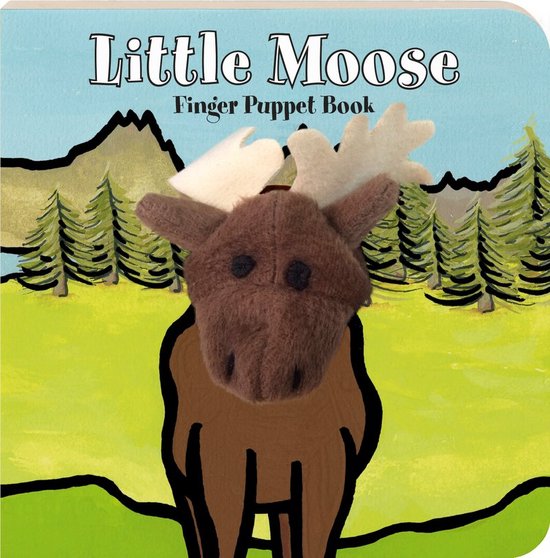 Little Moose Finger Puppet Book