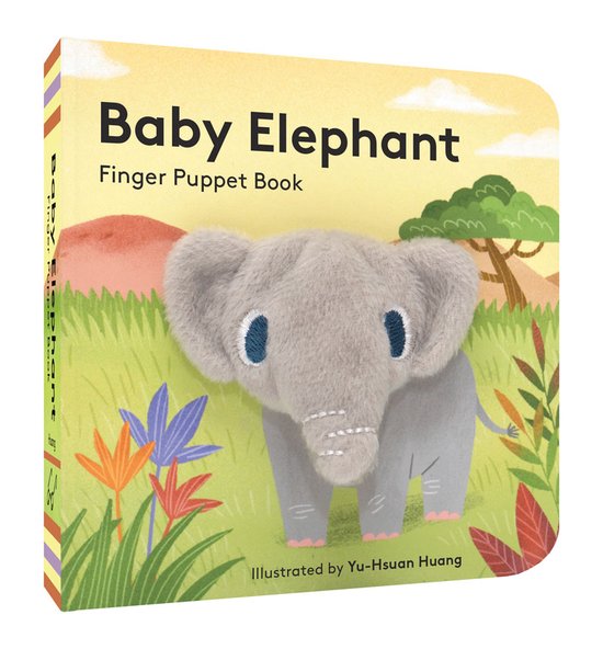 Baby Elephant Finger Puppet Book