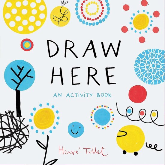 Draw Here An Activity Book Interactive Children's Book for Preschoolers, Activity Book for Kids Ages 56 1