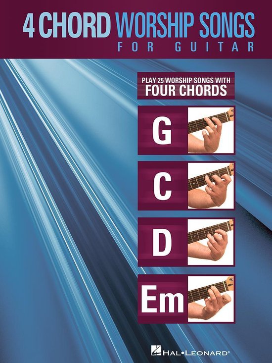 4-Chord Worship Songs for Guitar (Songbook)
