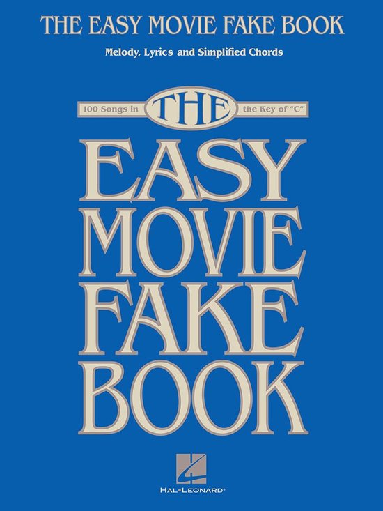 The Easy Movie Fake Book (Songbook)