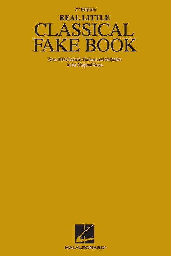 The Real Little Classical Fake Book (Songbook)