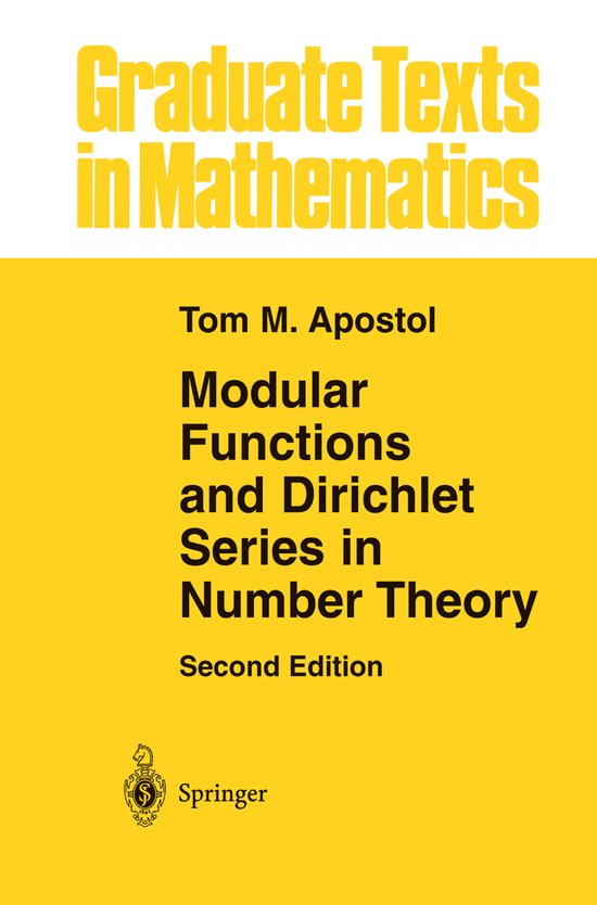 Modular Functions And Dirichlet Series In Number Theory