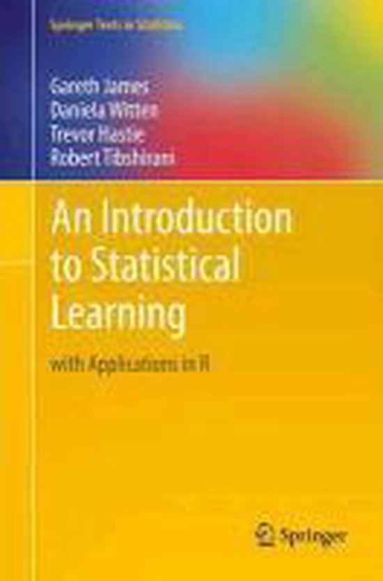 Introduction To Statistical Learning