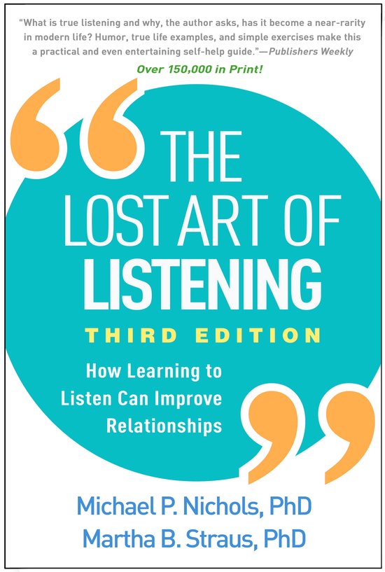 The Lost Art of Listening