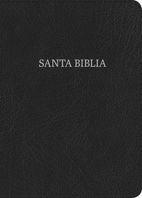 NVI Biblia Letra Súper Gigante negro, piel fabricada