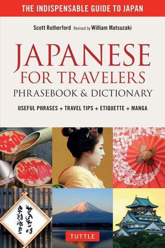 Japanese for Travelers Phrasebook & Dictionary