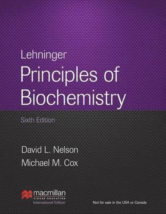 Lehninger Principles of Biochemistry