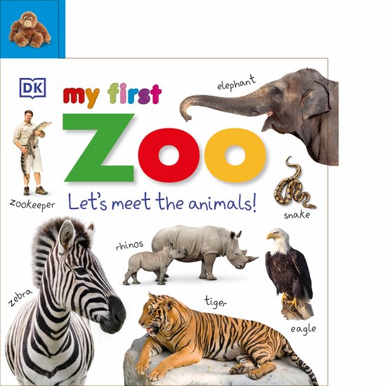 Tabbed Board Books My First Zoo