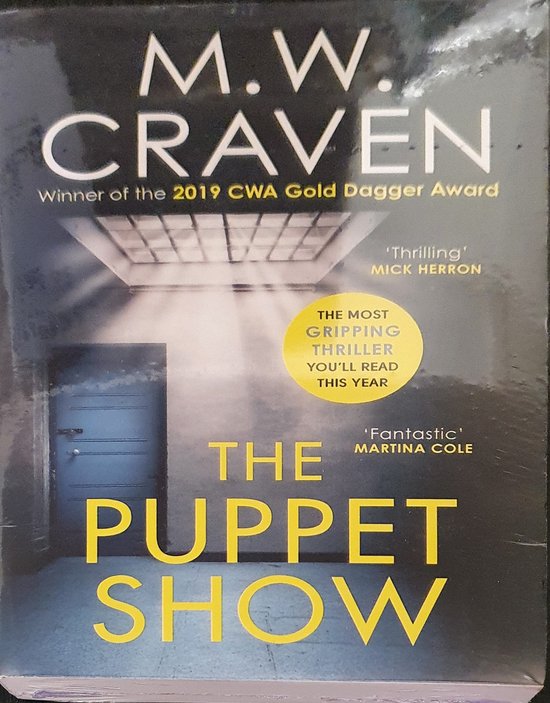 The Puppet Show Winner of the CWA Gold Dagger Award 2019 Washington Poe